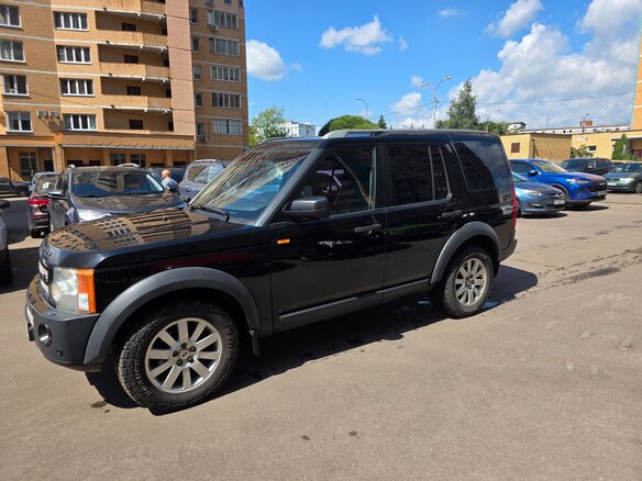 2007 Land Rover Discovery III, чёрный, 990000 рублей