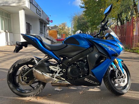 2015 Suzuki GSX-S 1000 F, синий, 820000 рублей, вид 5