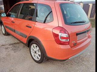 2015 Lada (ВАЗ) Kalina II, оранжевый, 485000 рублей, вид 4
