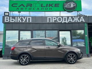 2018 Lada (ВАЗ) Vesta SW Cross I, коричневый, 1049000 рублей, вид 4