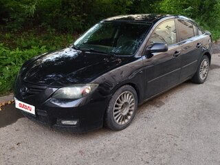 2008 Mazda 3 I (BK) Рестайлинг, чёрный, 470000 рублей, вид 1