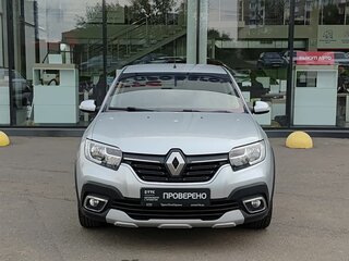 2021 Renault Logan Stepway II Рестайлинг, серебристый, 1270000 рублей, вид 2
