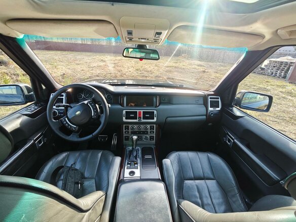 2003 Land Rover Range Rover III, чёрный, 1050000 рублей - вид 9
