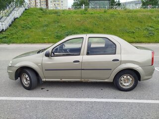 2010 Renault Logan I Рестайлинг, бежевый, 299000 рублей, вид 2