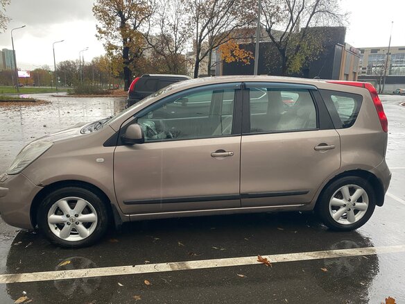 2008 Nissan Note I, коричневый, 450000 рублей - вид 8
