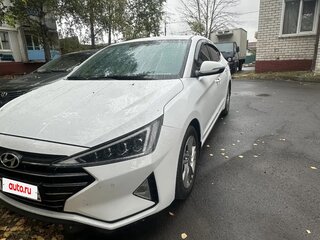 2019 Hyundai Elantra VI (AD) Рестайлинг, белый, 1860000 рублей, вид 1