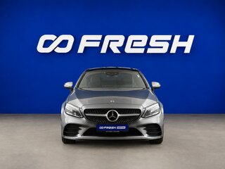 2021 Mercedes-Benz C-Класс 200 IV (W205) Рестайлинг, серый, 3649077 рублей, вид 3