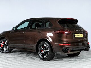 2016 Porsche Cayenne Turbo II Рестайлинг (958), коричневый, 4329000 рублей, вид 4