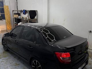 2017 Lada (ВАЗ) Granta Sport I, чёрный, 670000 рублей, вид 4
