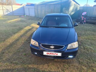 2006 Hyundai Accent ТагАЗ II, синий, 289000 рублей, вид 3