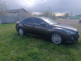 2011 Mazda 6 II (GH) Рестайлинг, коричневый, 910000 рублей, вид 4