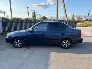2006 Hyundai Accent ТагАЗ II, синий, 400000 рублей, вид 5