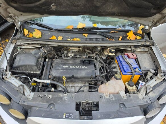 2012 Chevrolet Aveo II, серебристый - вид 10