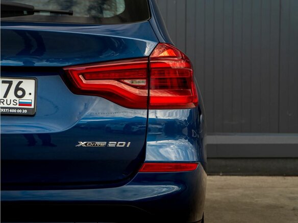 2018 BMW X3 20i xDrive III (G01), синий - вид 14