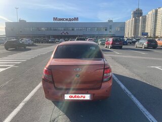 2013 Lada (ВАЗ) Granta I, оранжевый, 330000 рублей, вид 4
