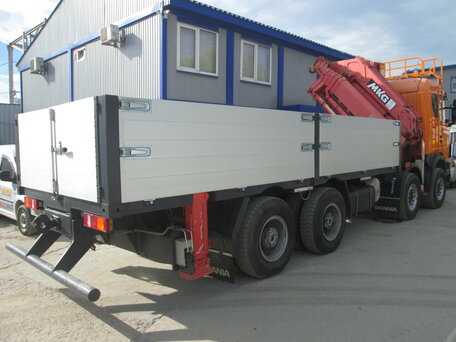 2001 Scania R-Series, оранжевый, 12300000 рублей, вид 4
