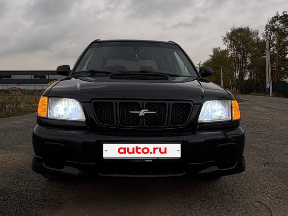 1998 Subaru Forester I, чёрный