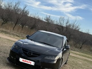 2007 Mazda 3 I (BK) Рестайлинг, чёрный, 1000000 рублей, вид 4