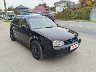 1998 Volkswagen Golf IV, чёрный, 410000 рублей, вид 3
