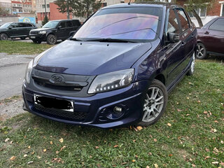 2015 Lada (ВАЗ) Granta Sport I, синий, 545000 рублей, вид 1