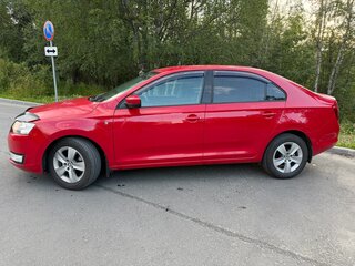 2017 Skoda Rapid I Рестайлинг, красный, 700000 рублей, вид 4
