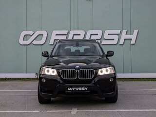 2012 BMW X3 35i xDrive II (F25), чёрный, 1485000 рублей, вид 3