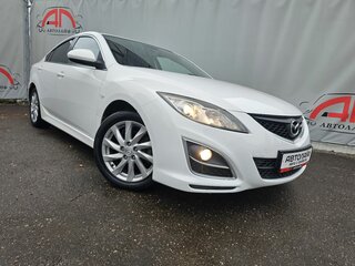 2011 Mazda 6 II (GH) Рестайлинг, белый, 1149000 рублей, вид 4