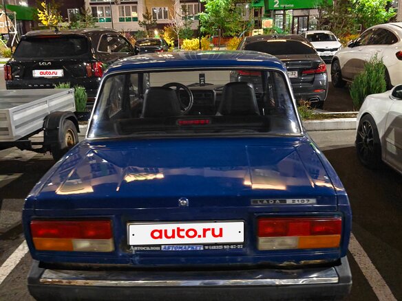 2008 Lada (ВАЗ) 2107, синий, 160000 рублей - вид 2