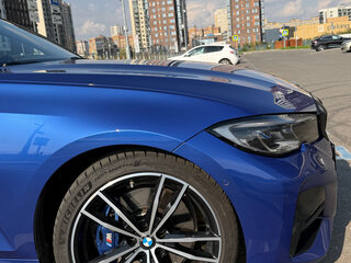 2021 BMW 3 серии 320d xDrive VII (G2x), синий, 5300000 рублей, вид 4