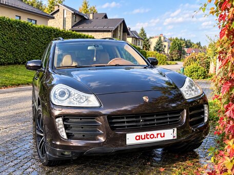 2008 Porsche Cayenne S I Рестайлинг (957), коричневый, 780000 рублей, вид 1