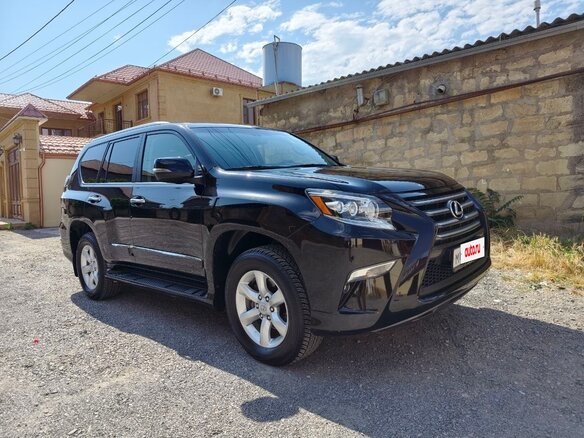 2015 Lexus GX 460 II Рестайлинг, чёрный - вид 1