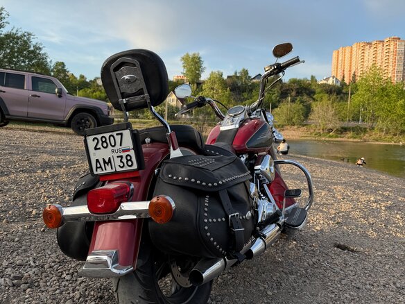 2007 Harley-Davidson Heritage, красный, 650000 рублей - вид 3