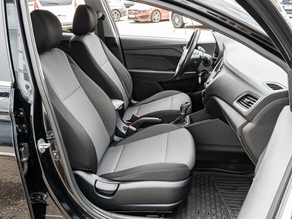 2018 Hyundai Solaris II, чёрный - вид 7
