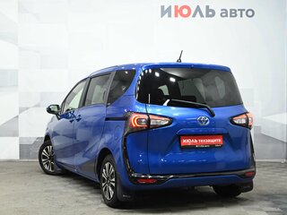 2019 Toyota Sienta II Рестайлинг, синий, 1350000 рублей, вид 4