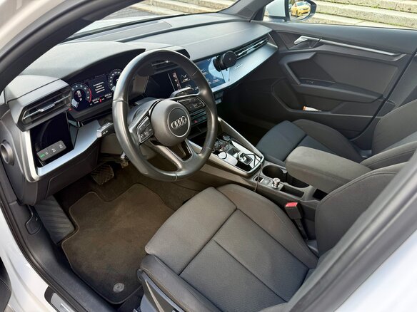 2021 Audi A3 35 TFSI IV (8Y), белый, 2700000 рублей - вид 7