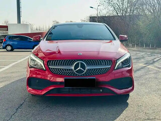 2017 Mercedes-Benz CLA 200 I (C117, X117) Рестайлинг, красный, 1558004 рублей, вид 2