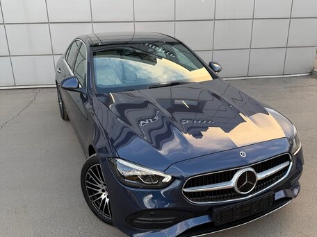 2024 Mercedes-Benz C-Класс 200 V (W206), синий, 5950000 рублей, вид 2