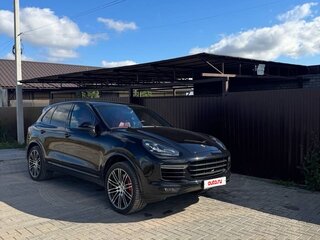 2014 Porsche Cayenne Turbo II Рестайлинг (958), чёрный, 3300000 рублей, вид 3