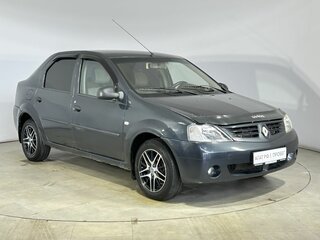2007 Renault Logan I, серый, 165000 рублей, вид 4
