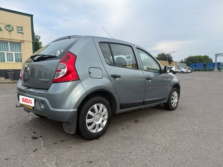 2011 Renault Sandero I, синий, 500000 рублей, вид 4