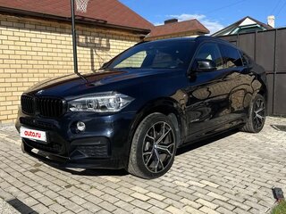 2016 BMW X6 40d II (F16), чёрный, 3840000 рублей, вид 1