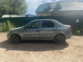 2012 Renault Logan I Рестайлинг, синий, 330000 рублей, вид 3