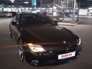 2007 BMW 6 серии 650i II (E63/E64) Рестайлинг, чёрный, 1750000 рублей, вид 1