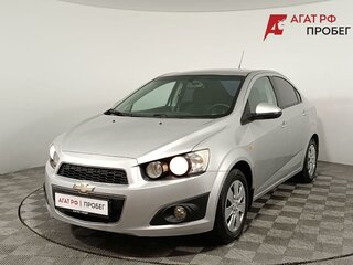 2012 Chevrolet Aveo II, серебристый, 580000 рублей, вид 3