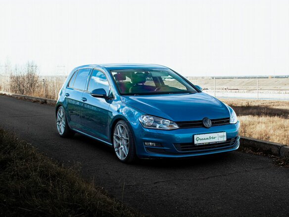 2013 Volkswagen Golf VII, голубой, 990000 рублей - вид 8