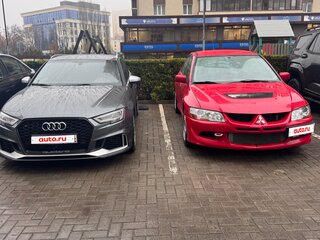 2005 Mitsubishi Lancer Evolution VIII, красный, 3800000 рублей, вид 2