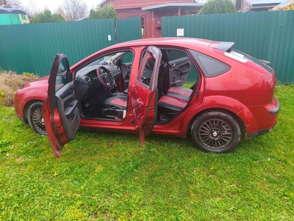 2007 Ford Focus II, красный, 430000 рублей - вид 5