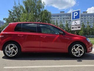 2011 Volkswagen Golf VI, красный, 750000 рублей, вид 5