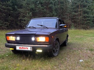 2005 Lada (ВАЗ) 2107, фиолетовый, 90000 рублей, вид 2