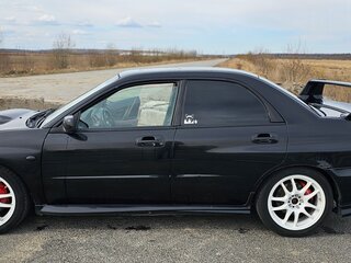 2006 Subaru Impreza WRX II Рестайлинг 2, чёрный, 750000 рублей, вид 4